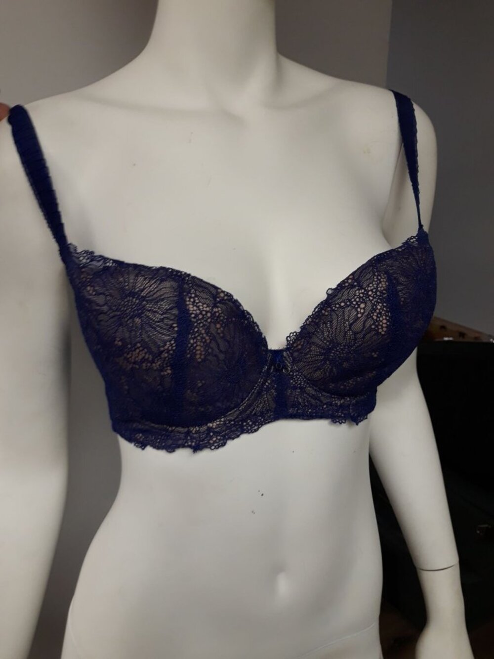 Bradelis Jasmine Bra Blue Size 36 B NEW WITH TAGS!